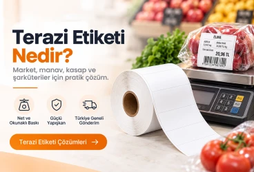 Terazi Etiketi Nedir? Market ve Şarküteriler İçin Terazi Etiketi Seçimi
